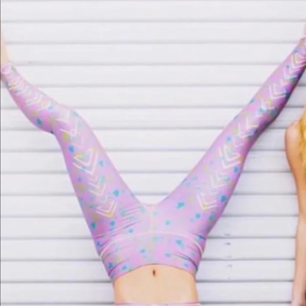 Teeki meadow leggings amazing condition SZ XS